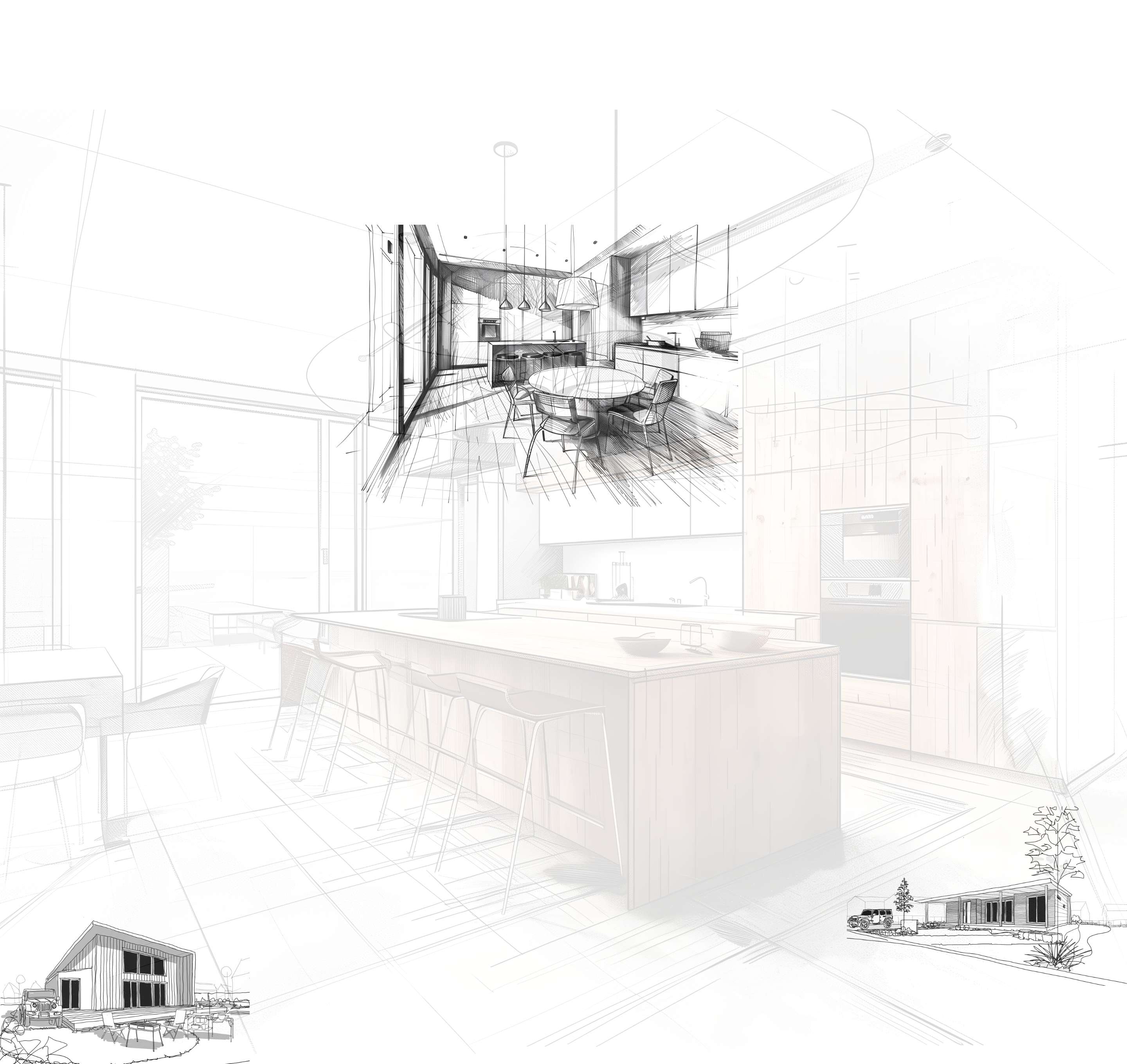 子育てや趣味を思いっきり楽しめる自由気ままな住まい憧れていたスタイリッシュな建築家住宅を予算内で高い住宅性能で、四季を通じて爽やかに過ごしたい